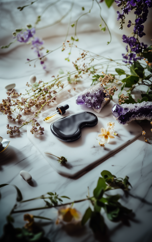 Gua Sha - Obsidian