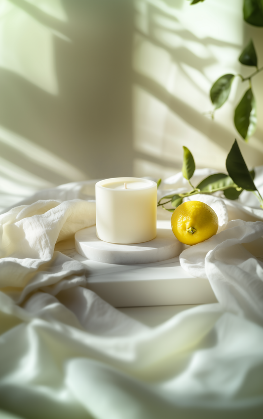 Linen Whisper Candle