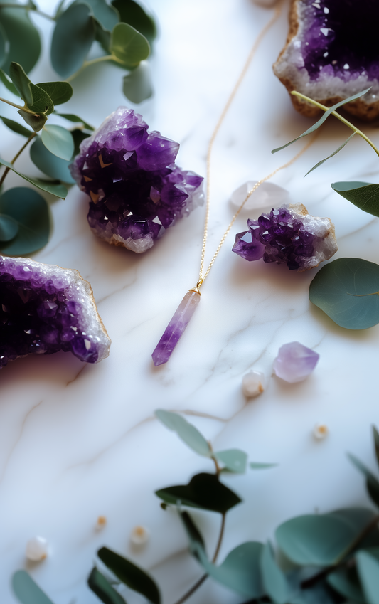 Amethyst Calming Necklace