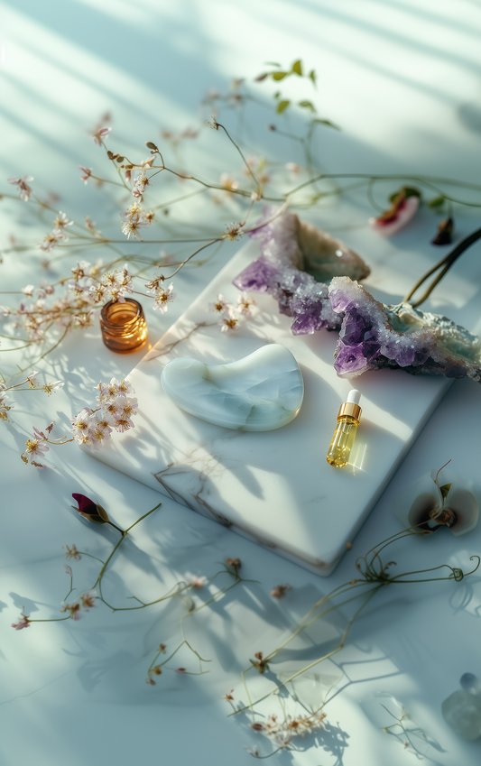 Gua Sha - White Jade